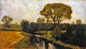 Un ruisseau tranquille - William Bright Morris
