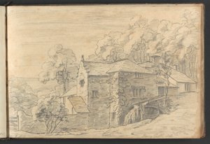 Moulin du château de Berry - William Brockedon