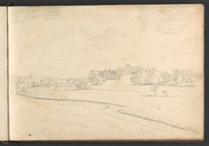 Château de Powderham - William Brockedon