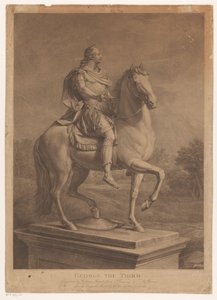 Portrait équestre de George III, roi d