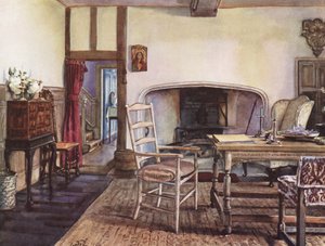 Décoration intérieure : Un hall blanc - William Bruce Ellis Ranken