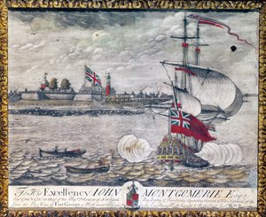 À Son Excellence John Montgomerie Esq. (Vue de Fort George) - William Burgis