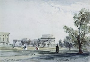 Entrée de Hyde Park à Hyde Park Corner - William Callow