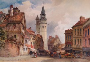 Évreux, vers 1855 - William Callow