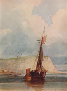Bateaux de pêche du promontoire, vers 1841 - William Callow