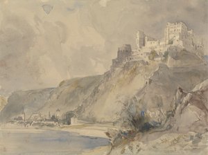 Rheinfels et St. Goar - William Callow