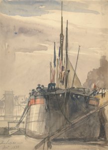 Le Luxor, Paris, décembre 1833 - William Callow