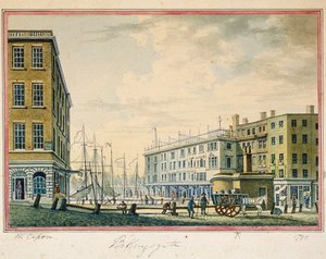 Marché de Billingsgate, Londres, 1799 - William Capon