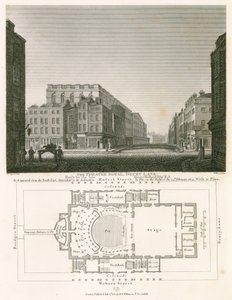 Le théâtre royal, Drury Lane, Londres, construit par feu Henry Holland - William Capon