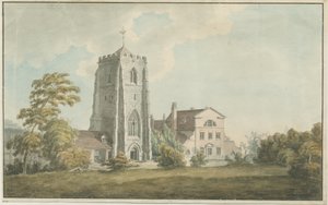 Abbaye de Ranton : aquarelle, fin du XVIIIe siècle