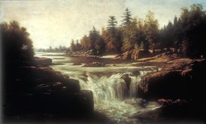 Petites chutes de la rivière Passaic - William Charles Anthony Frerichs