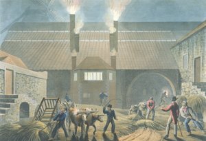 Extérieur de la maison de bouillage, de 