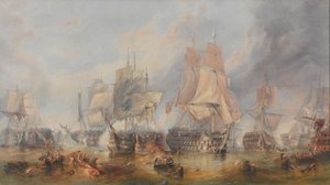 La bataille de Trafalgar, 21 octobre 1805