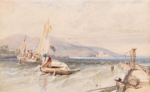Château Douglas, Loch Leven, 1849 - Clarkson Frederick Stanfield