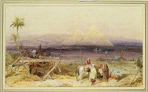 Sur le Nil, Égypte, 1846 - Clarkson Frederick Stanfield