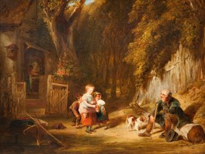 Hospitalité de la chaumière - William Collins