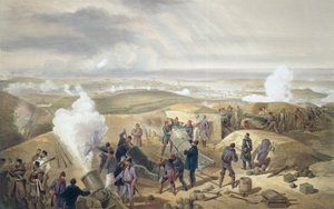 Une journée chaude dans les batteries, planche de 