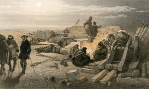 Une nuit tranquille dans les Batteries, Greenhill Battery (Major Chapman