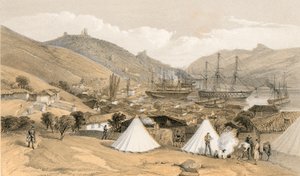 Balaklava, vue vers la mer - William Crimea Simpson