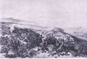 Deuxième charge des Gardes, lorsqu