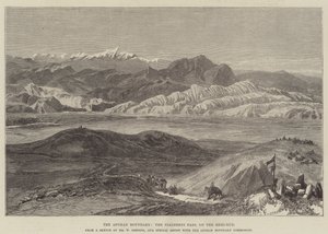 La frontière afghane, le col de Nialsheni, sur le Heri-Rud - William Crimea Simpson