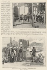 Le Prince de Galles et le port de Douvres