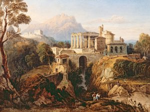 Un temple grec - William Crouch