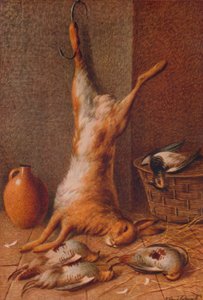 Nature morte avec lièvre, vers 1895 - William Cruikshank