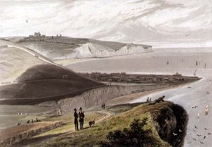Douvres, depuis la falaise de Shakespeare, de 