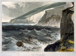 Près de Beachy Head, Sussex, 1823 - William Daniell