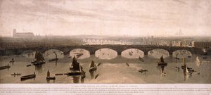 Vue de Londres depuis le sud, 1810 - William Daniell