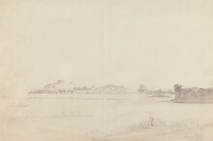 Vue de Monghyr, Bihar - William Daniell