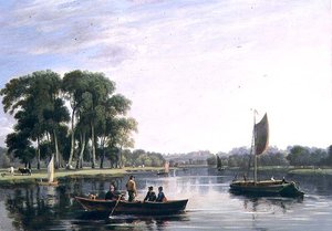 Vue sur la Tamise à Richmond - William Daniell