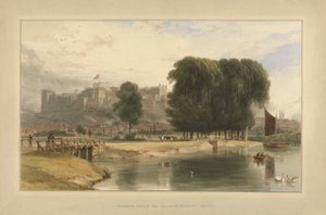 Château de Windsor près des prés de Brocas - William Daniell