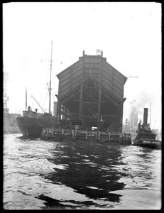 Réserve de charbon, chantier naval de Brooklyn, 1912 - William Davis Hassler