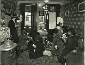 Comité évangélique, Mme Williams, 136 W. 99th Street, Miss Broad enseigne, 1916 - William Davis Hassler