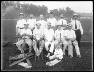 Portrait de Groupe du Club de Cricket Holdsport - William Davis Hassler