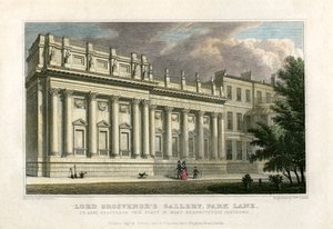 Galerie Lord Grosvenor, Park Lane, Londres, 1828 - William Deeble