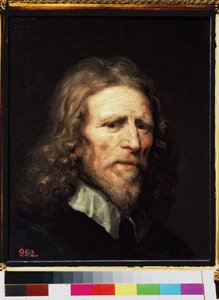 Portrait de Abraham van der Doort, artiste hollandais - William Dobson
