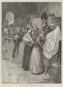 Une invasion anglaise de la Turquie, le bazar de Broussa - William Douglas Almond