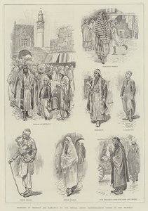 Croquis à Beyrouth et Damas