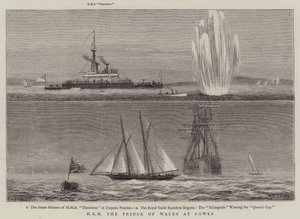 SAR le Prince de Galles à Cowes - William Edward Atkins