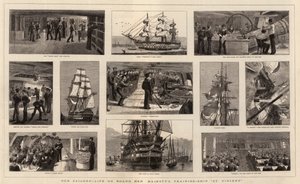 Nos marins, la vie à bord du navire-école de Sa Majesté St Vincent