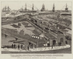 Extension Ferroviaire à Portsmouth, la Nouvelle Gare du Port