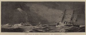 Essai en Mer du HMS Devastation au large de Berehaven - William Edward Atkins