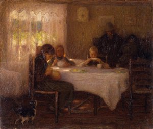 Dimanche matin - William Edward Stott