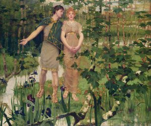 La vallée heureuse, 1898 - William Edward Stott