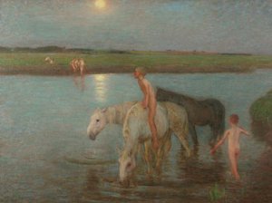 La Rive - William Edward Stott