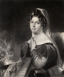Felicia Dorothea Hemans, gravée par W.Holl, de 