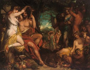 Une fête bacchanale